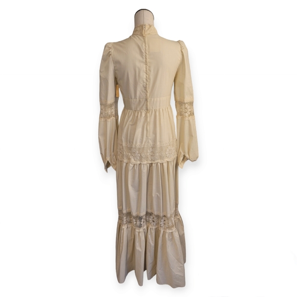 Vintage 70s Gunne Sax Prairie Dress Dead Stock - Picture 4 of 8